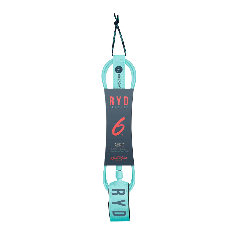 RYD Aero Surf Leash — Aqua