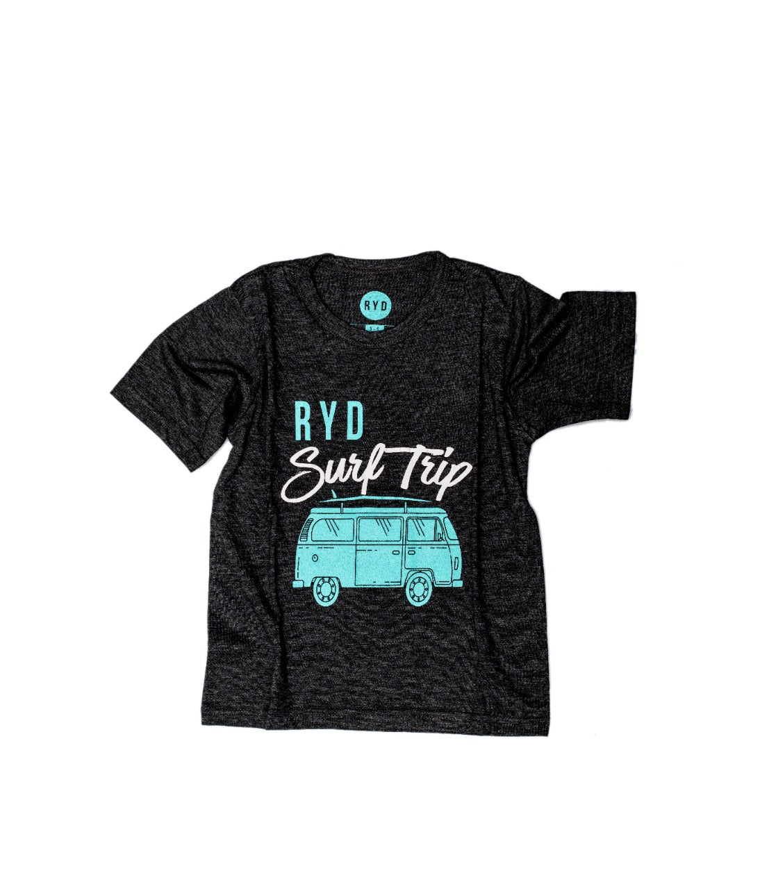 Surf Trip T-Shirt -Grey Malange- Kids