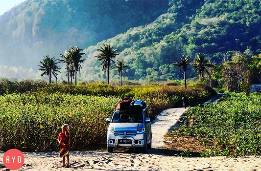 Bertish Family Seeking the Less Ridden Waves in Indo