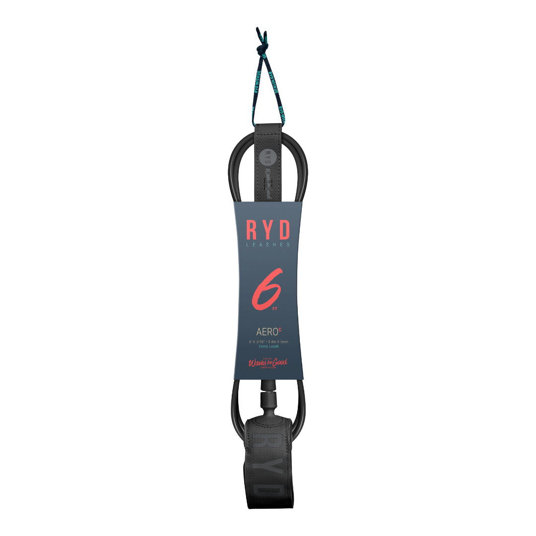 6ft 5mm Aero Comp  Leash