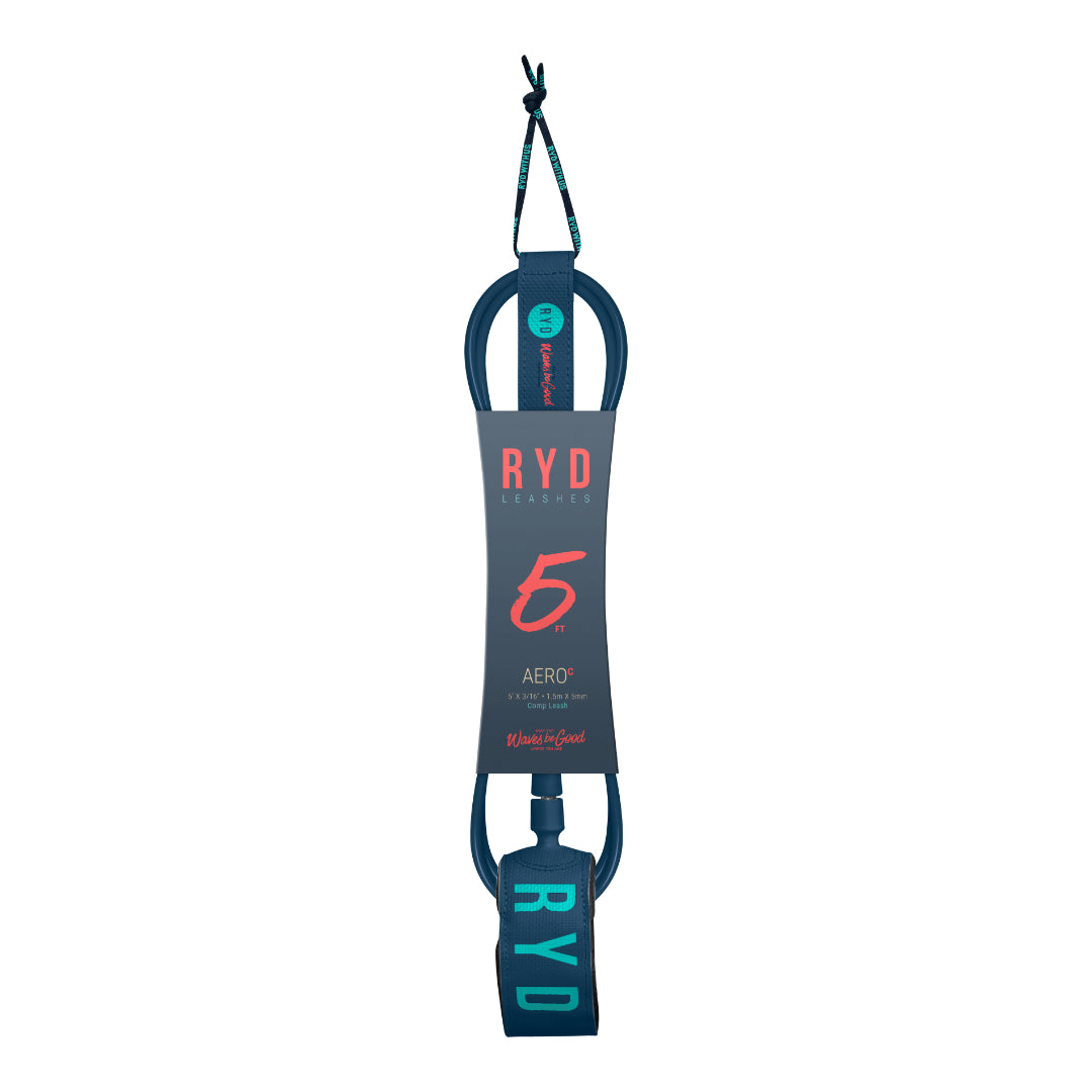 5ft 5mm Aero Comp  Leash