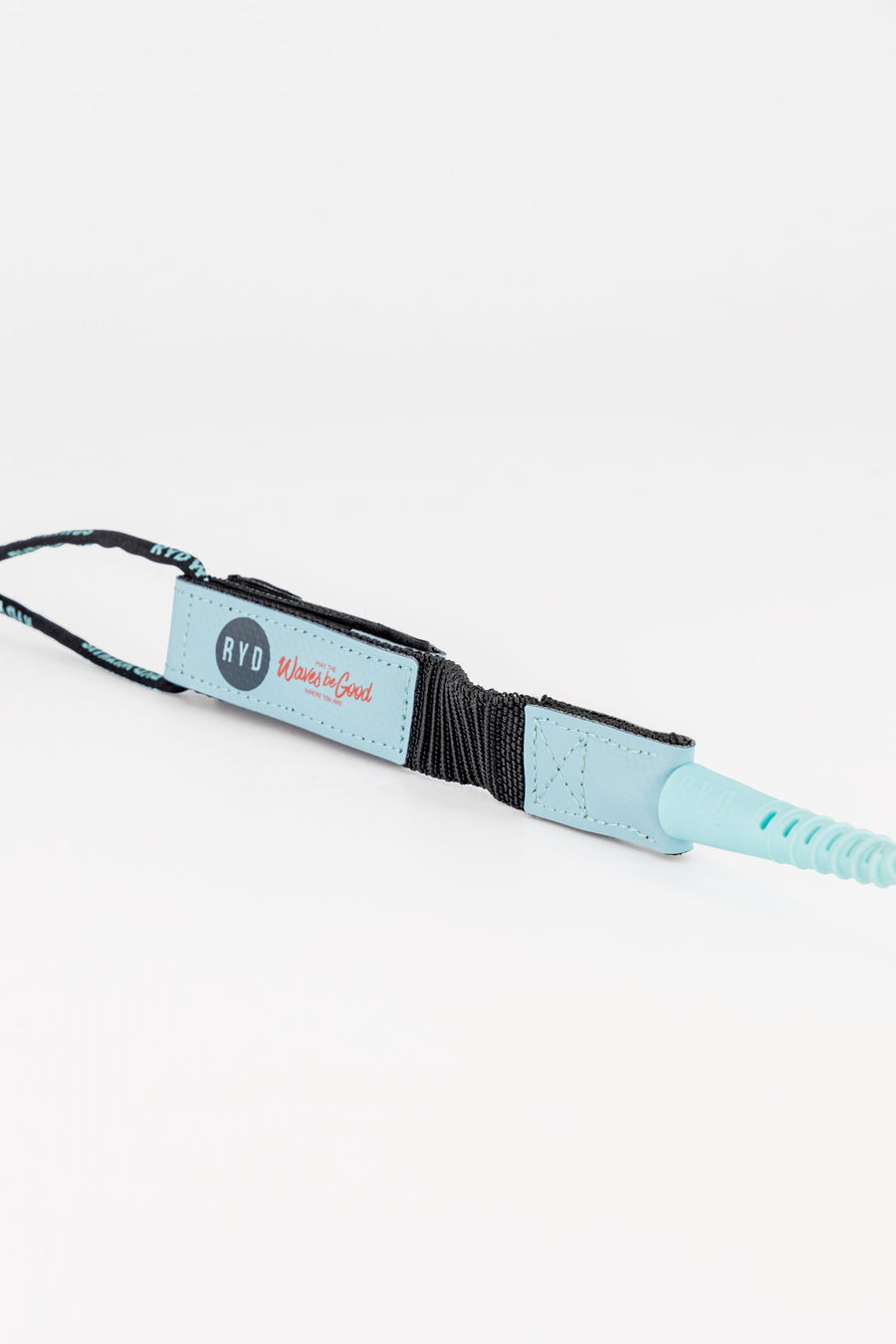 RYD Aero leash extra stretch rail saver detail
