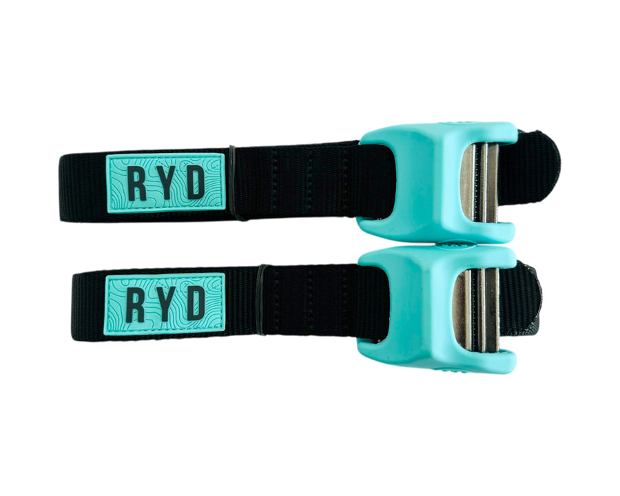 RYD Black tie down strap, coiled