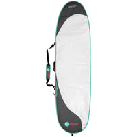 RYD Layback Range Simple board cover, White/Aqua — front view