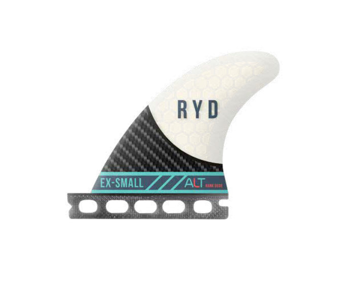 RYD Hank Dude thruster fin, Grom size, Aero range, Carbon Flex construction