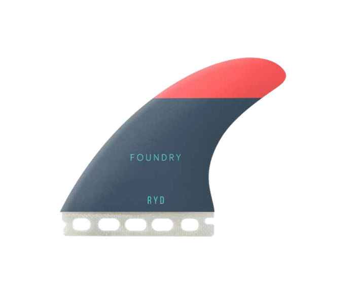 RYD Foundry thruster fin, raked sweep, Everyday range, Honeycomb construction