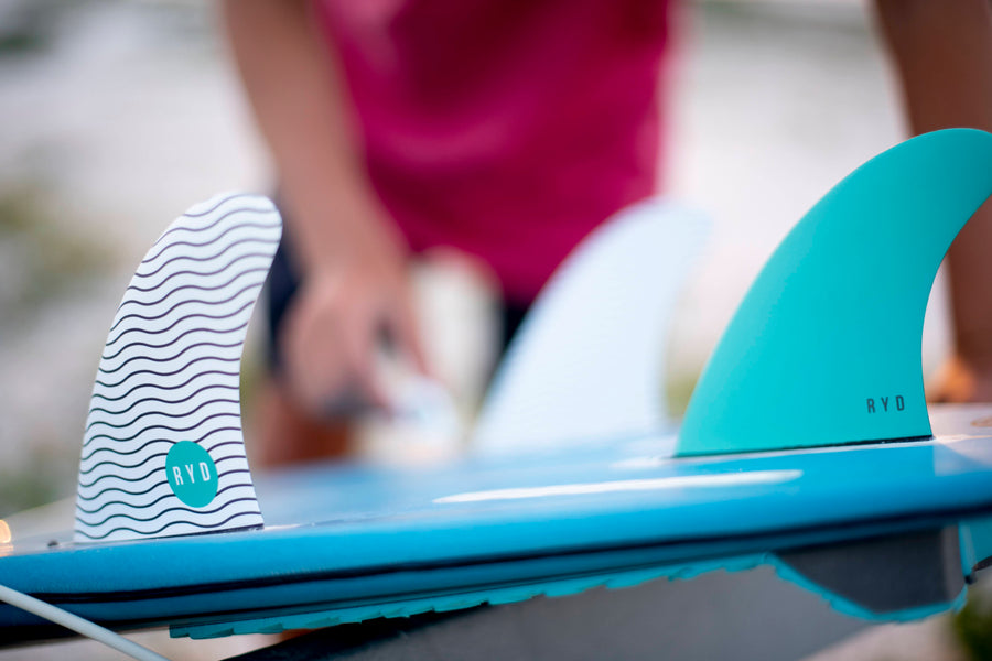 RYD Everyday Range thruster fins, Honeycomb construction, fun graphics