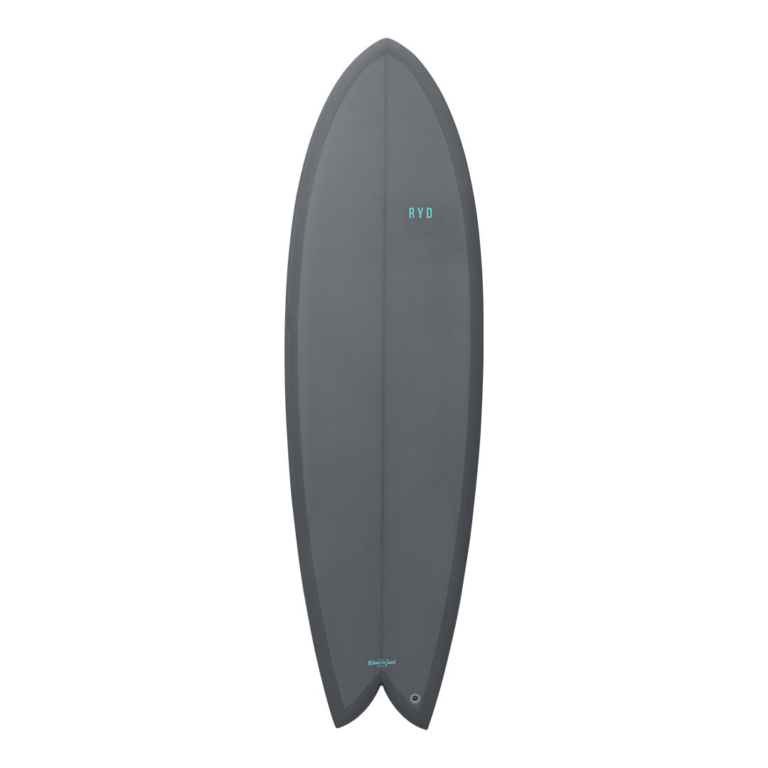 RYD Fish Surfboard — Grey