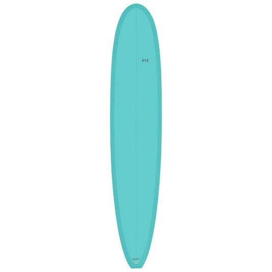 RYD Longboard Surfboard — Aqua