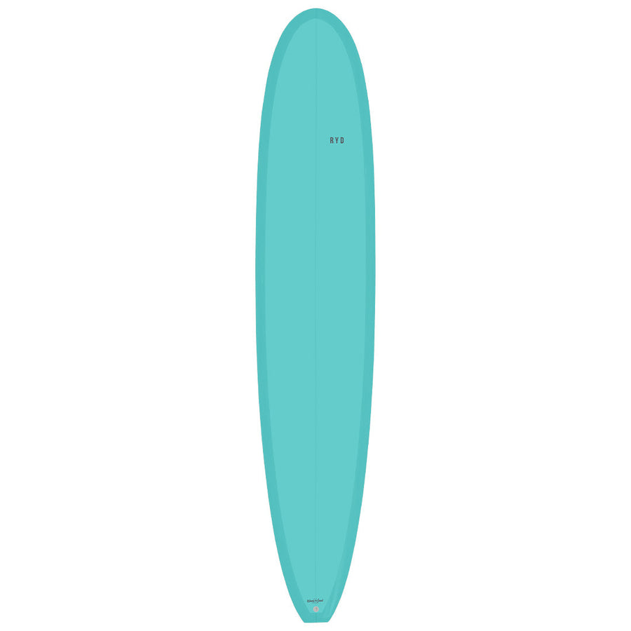 RYD Longboard Surfboard — Aqua