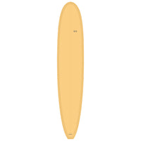 RYD Longboard Surfboard — Mustard