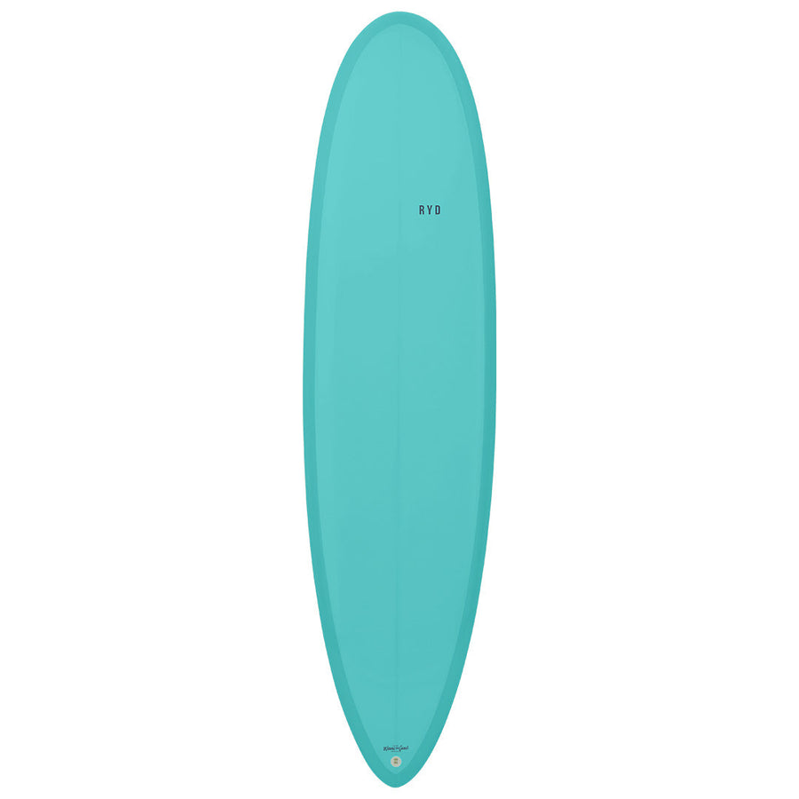 RYD Mini Mal Surfboard — Aqua
