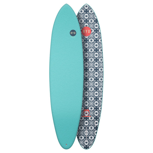 RYD Hank Dude Soft Top — 6'6" — Aqua