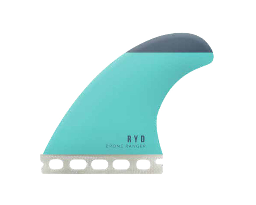 RYD Drone Ranger Fins — front fin, outside view