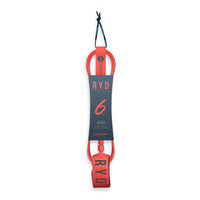 RYD Aero Surf Leash — Coral