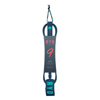 RYD Aero Longboard Leash — Navy
