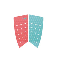 RYD Fish Traction Pad — Coral/Aqua
