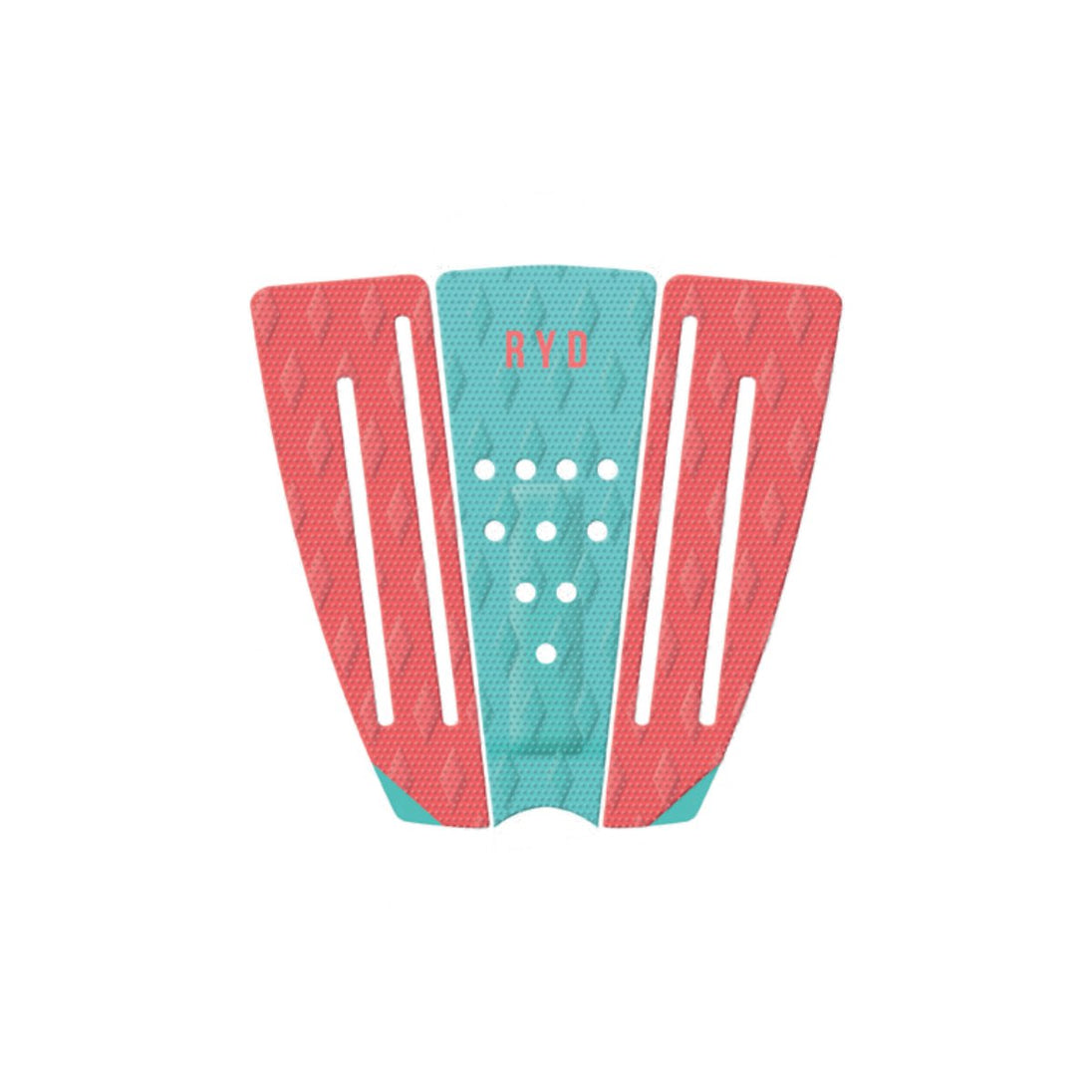 RYD Good Vibes Traction Pad — Coral Aqua