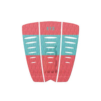 RYD Layback Traction Pad — Coral/Aqua