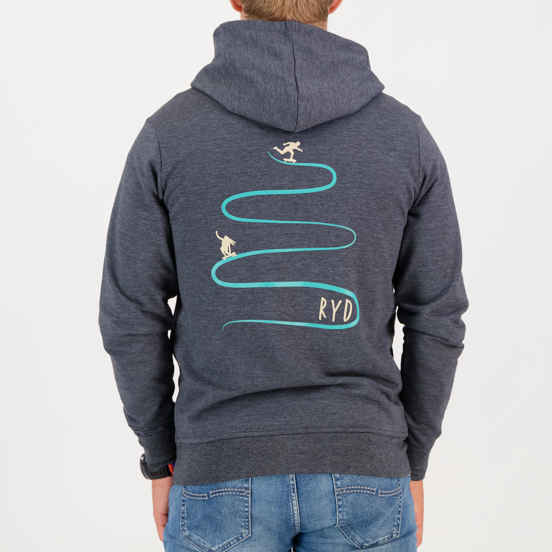 RYD Hoodie Hill Cruise - Charcoal Melange