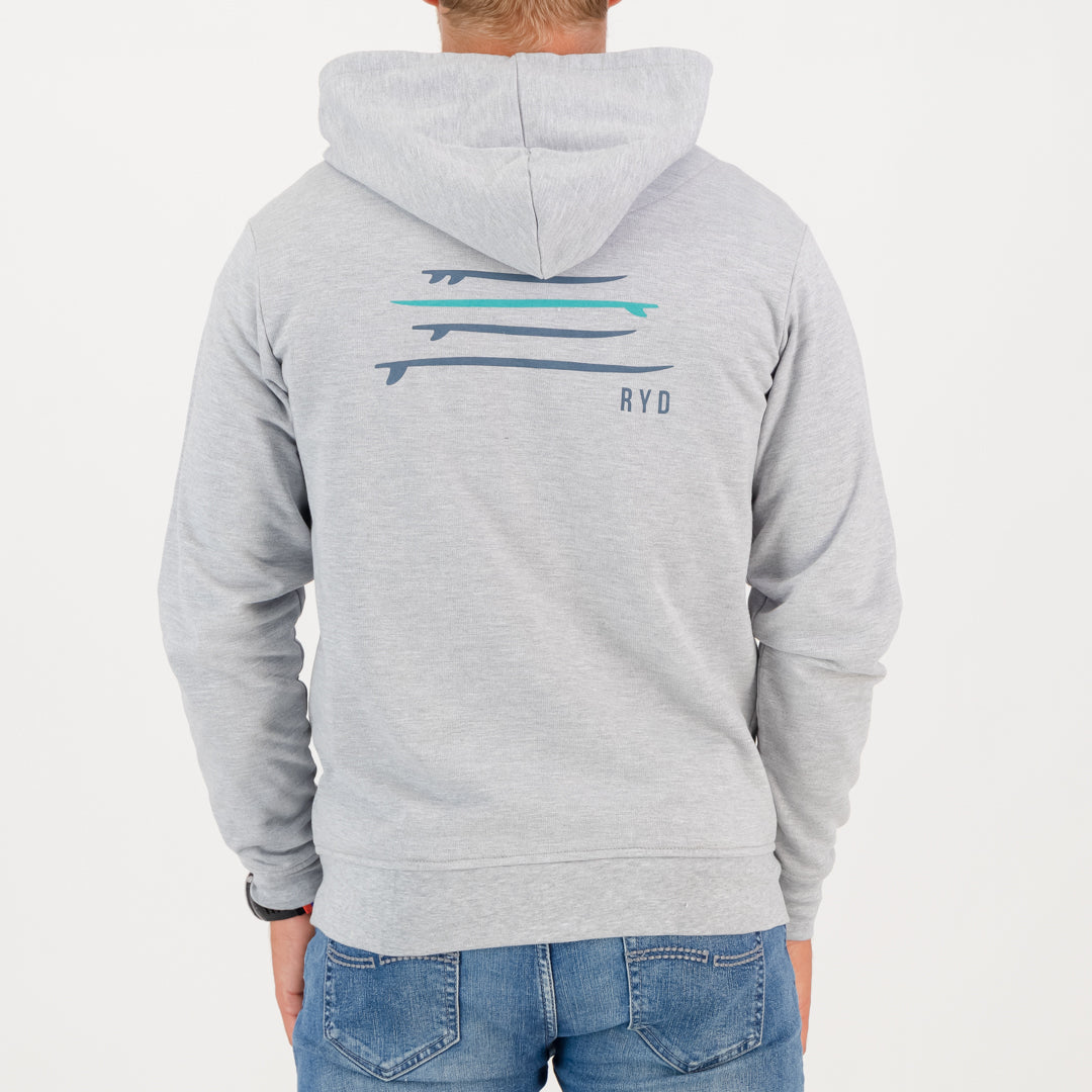 RYD Hoodie Quiver - Grey Melange