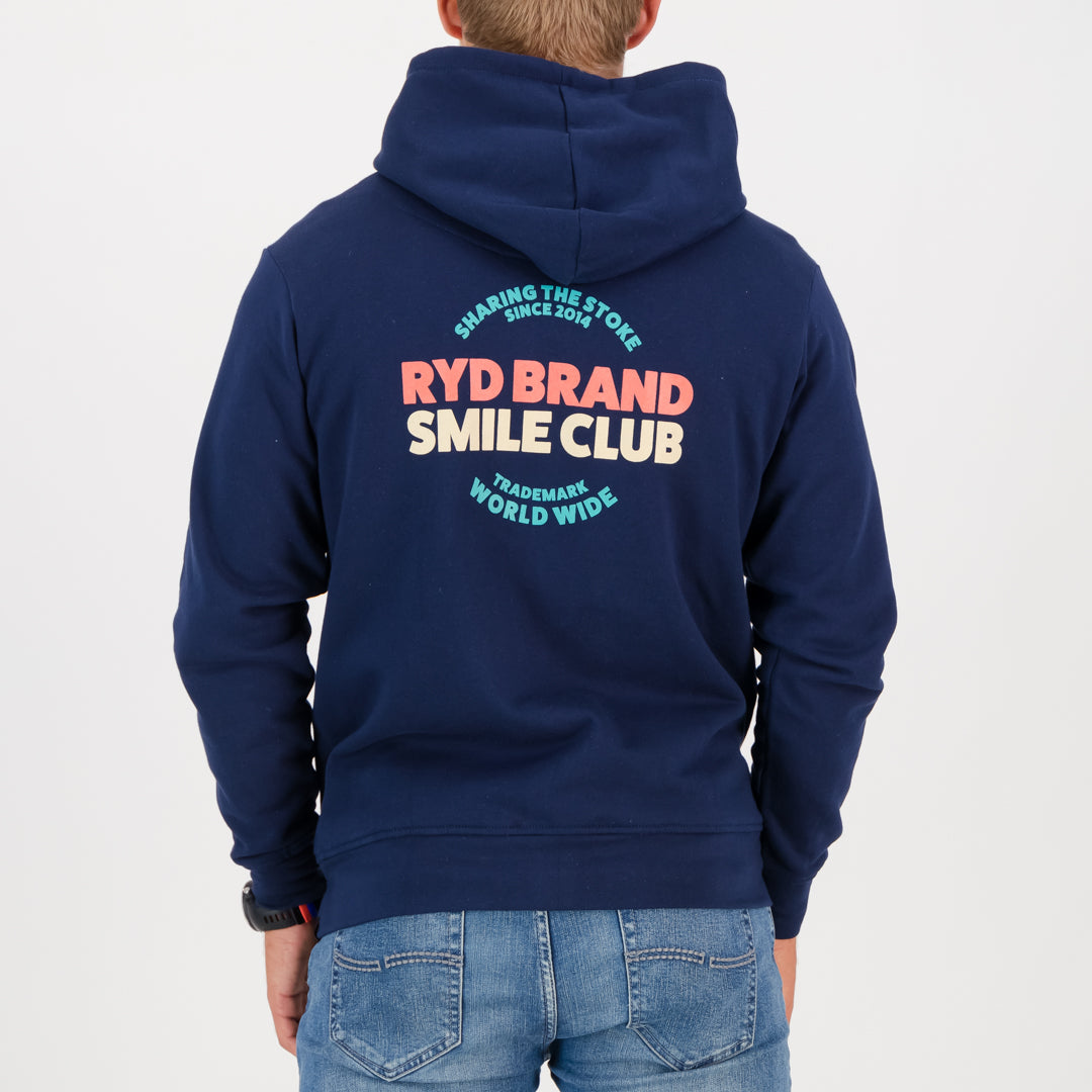 RYD Hoodie Smile Club - Navy