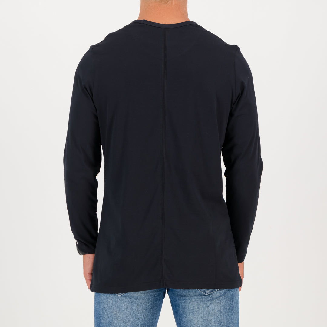 RYD T-Shirt - Mens - Longsleeve Logo - Black