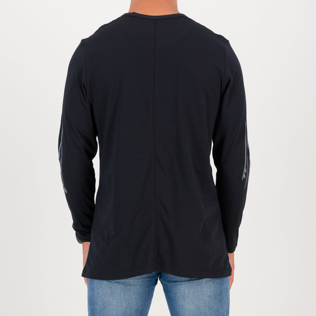 RYD T-Shirt - Mens - Longsleeve Quiver - Black