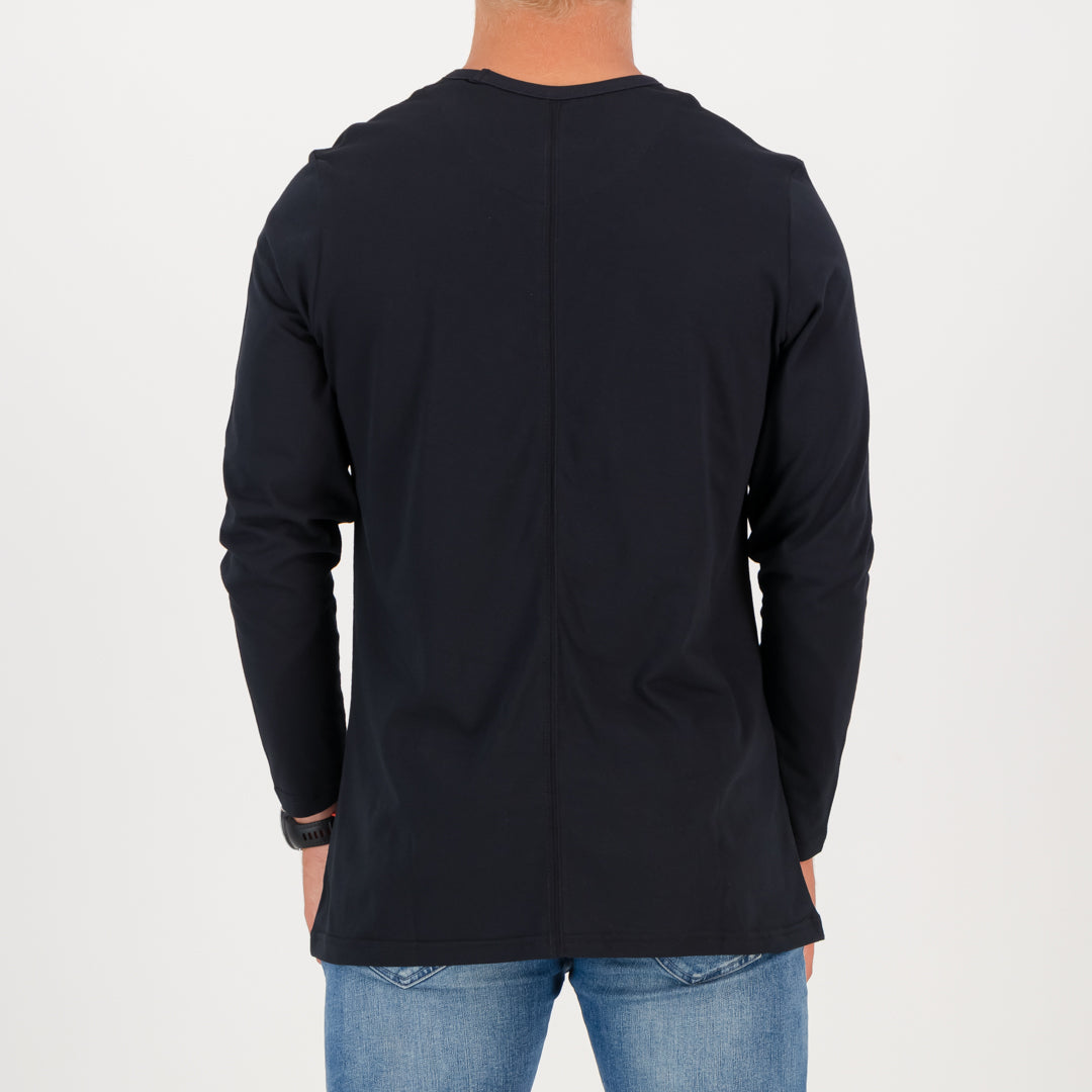 RYD T-Shirt - Mens - Longsleeve smile club - black