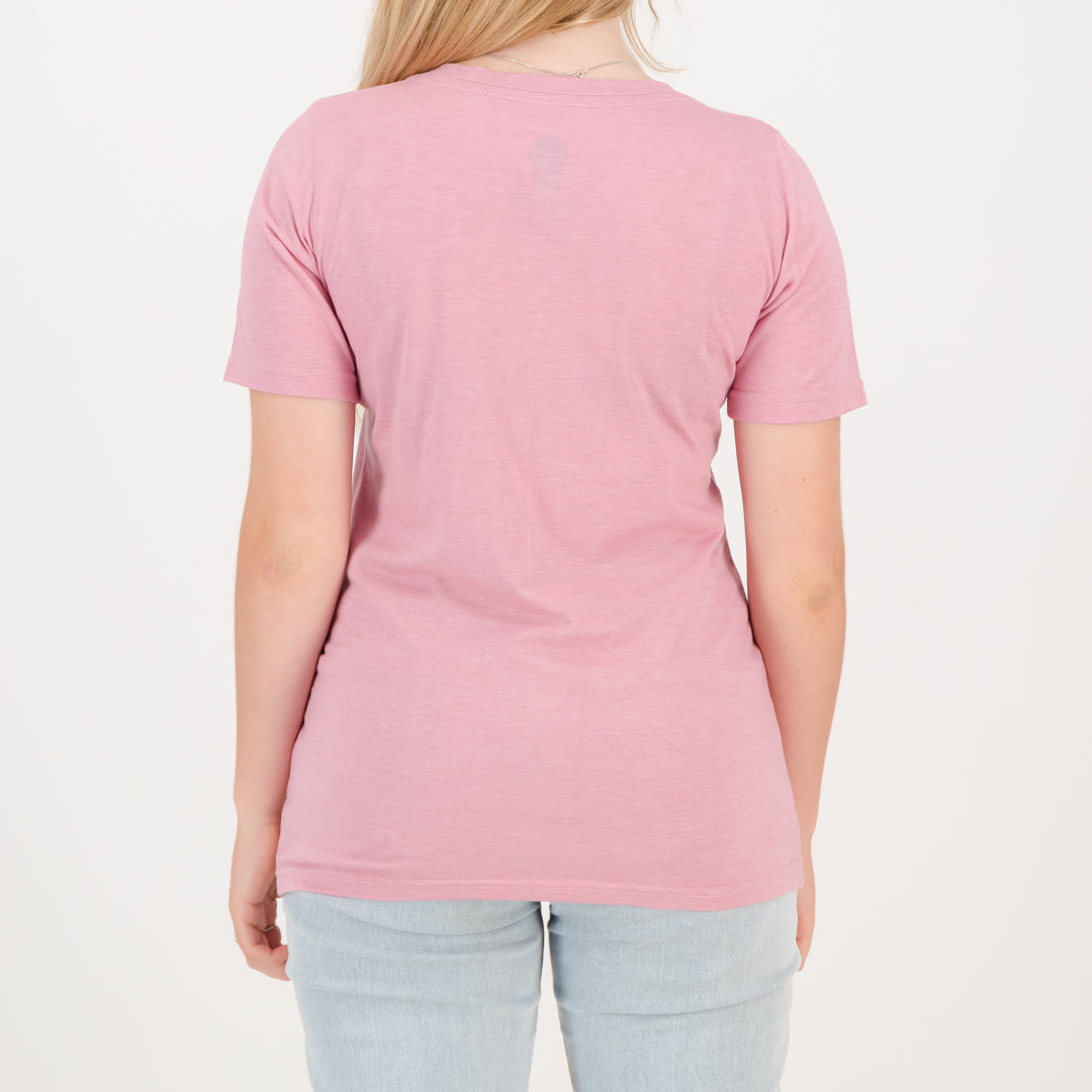 RYD T-Shirt - Ladies - Beach Fin - Coral Recycled