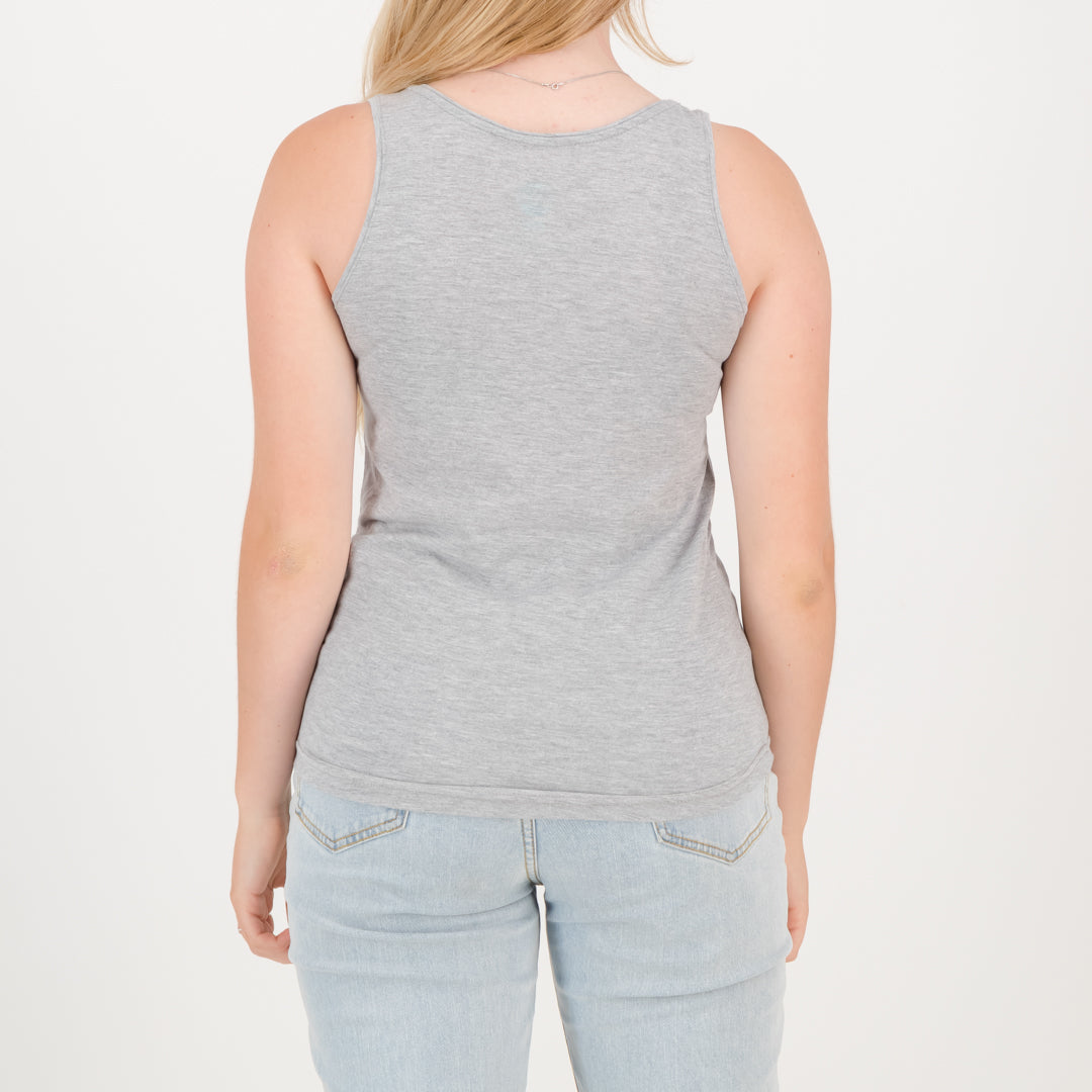 RYD T-Shirt - Ladies - Fin Vest - Grey Melange