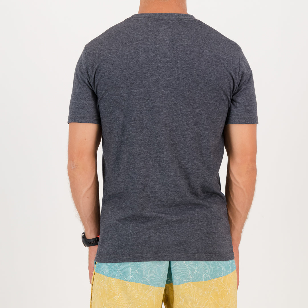 RYD T-Shirt - Mens - Logo - Charcoal Melange