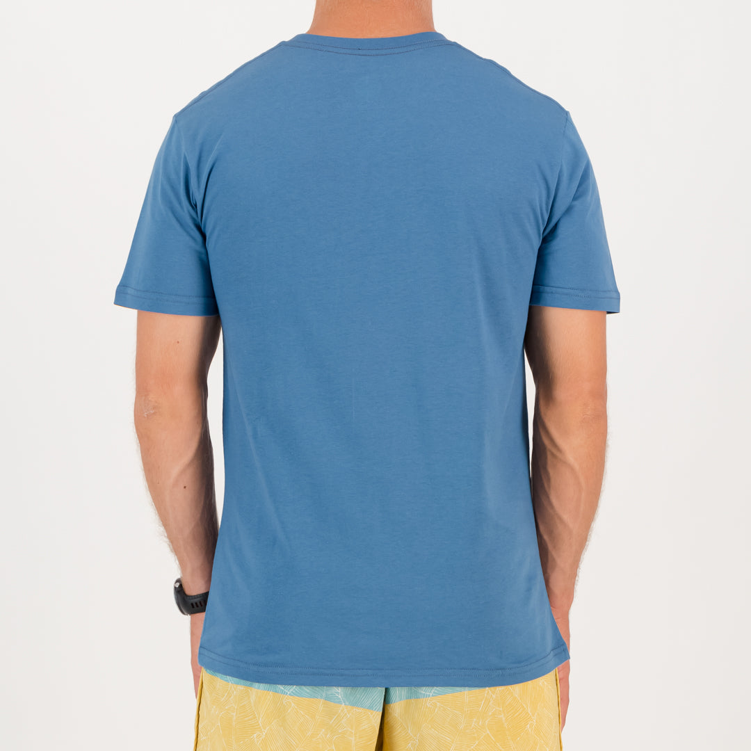 RYD T-Shirt - Mens - Logo - Ocean Blue