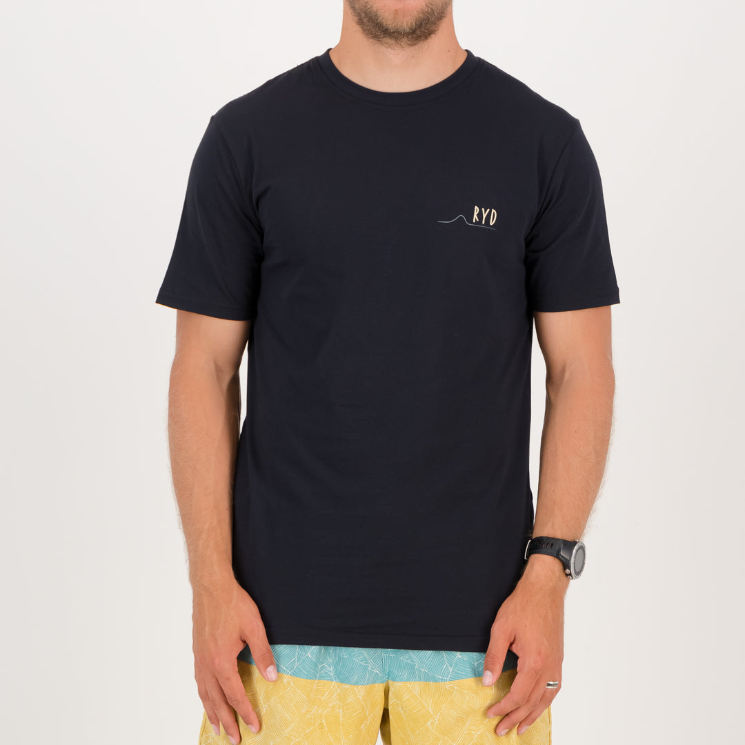 RYD T-Shirt - Mens - Lineup - Black