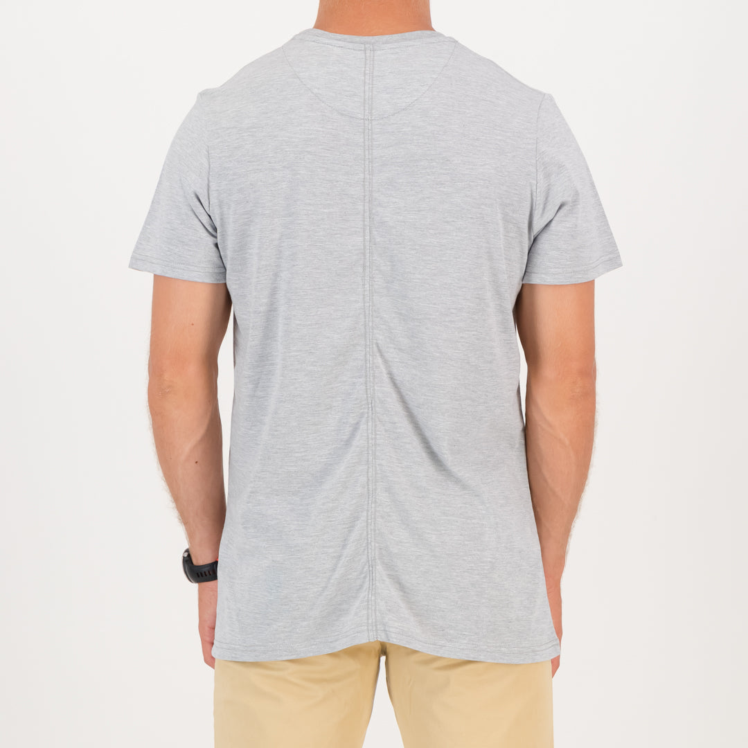 RYD T-Shirt - Mens - Pocket RWU - Grey Melange