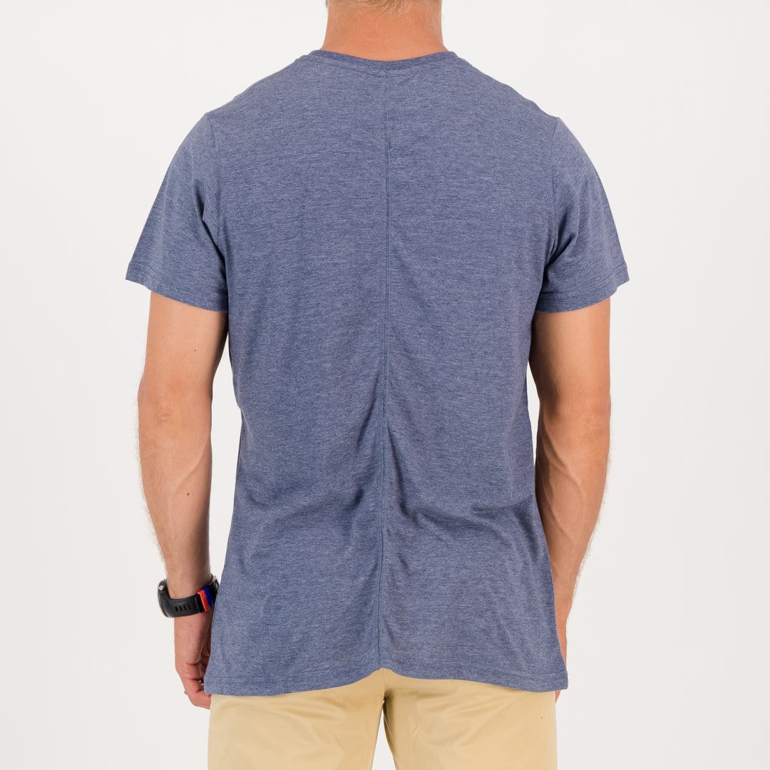 RYD T-Shirt - Mens - Pocket RWU - Navy Melange