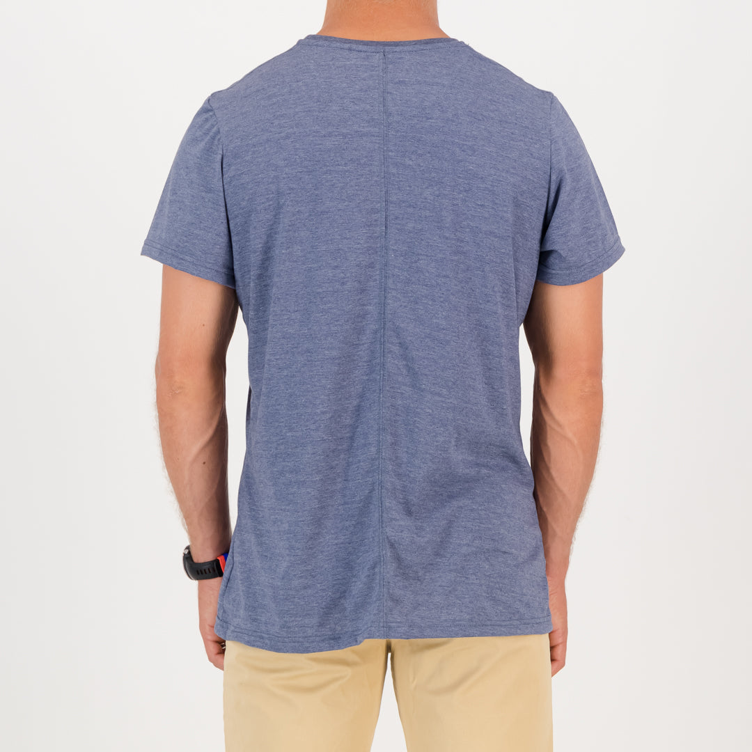 RYD T-Shirt - Mens - Pocket Quiver - Navy Melange