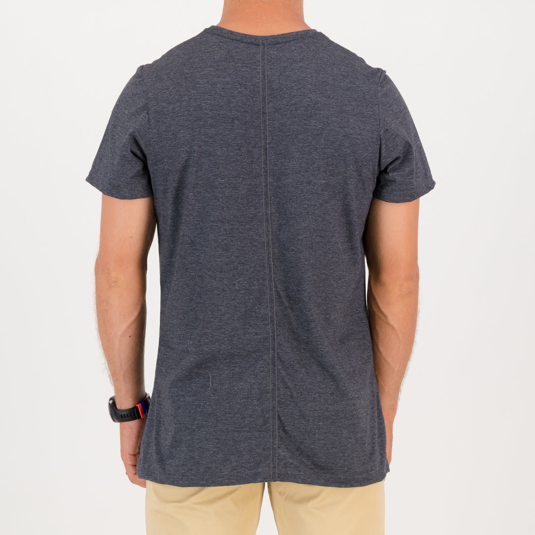 RYD T-Shirt - Mens - Pocket Skate - Charcoal Melange