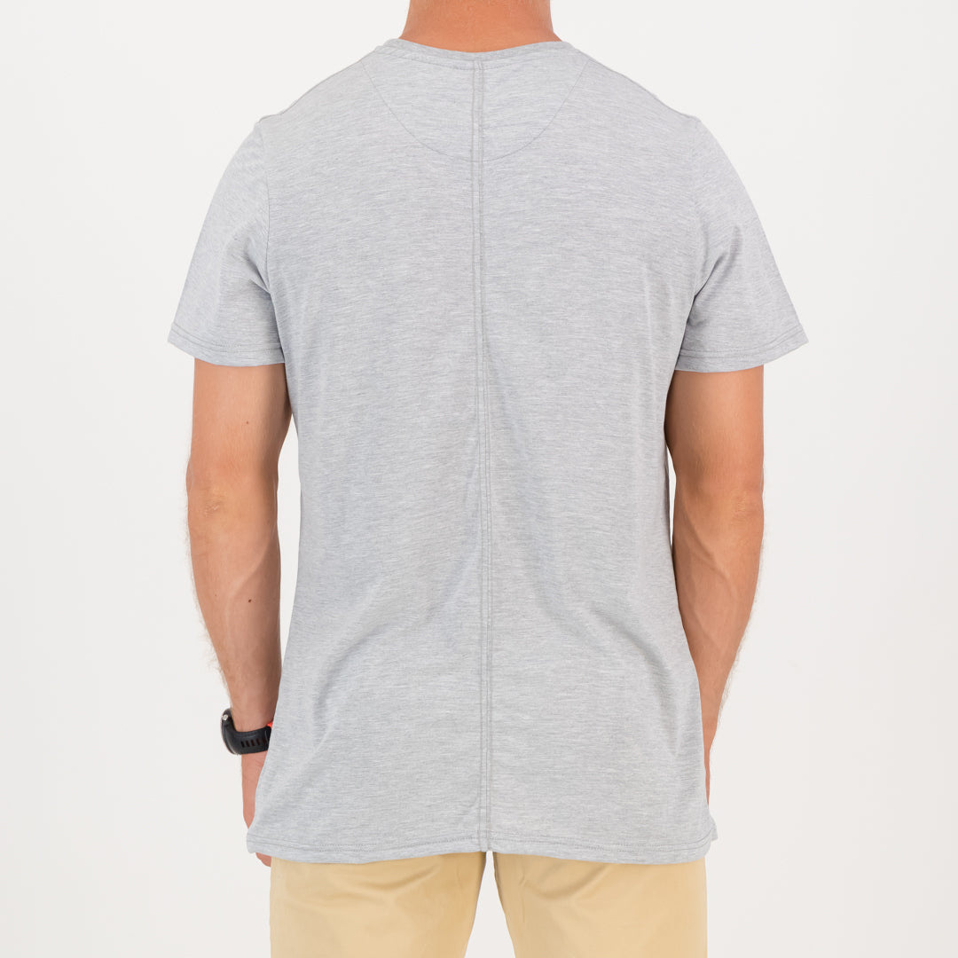 RYD T-Shirt - Mens - Pocket Skate - Grey Melange