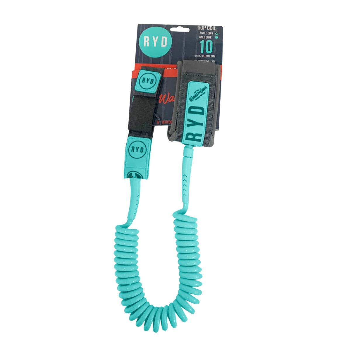 SUP Coil Knee 8mm Leash