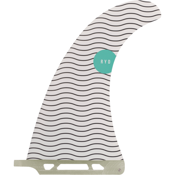 RYD Longboard Fin - Raked Range - Bender Single - 9.5 Inch