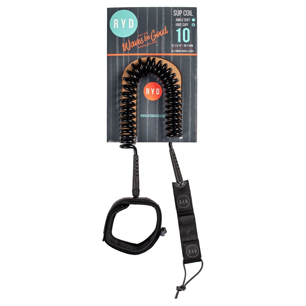 SUP Coil Knee 8mm Leash